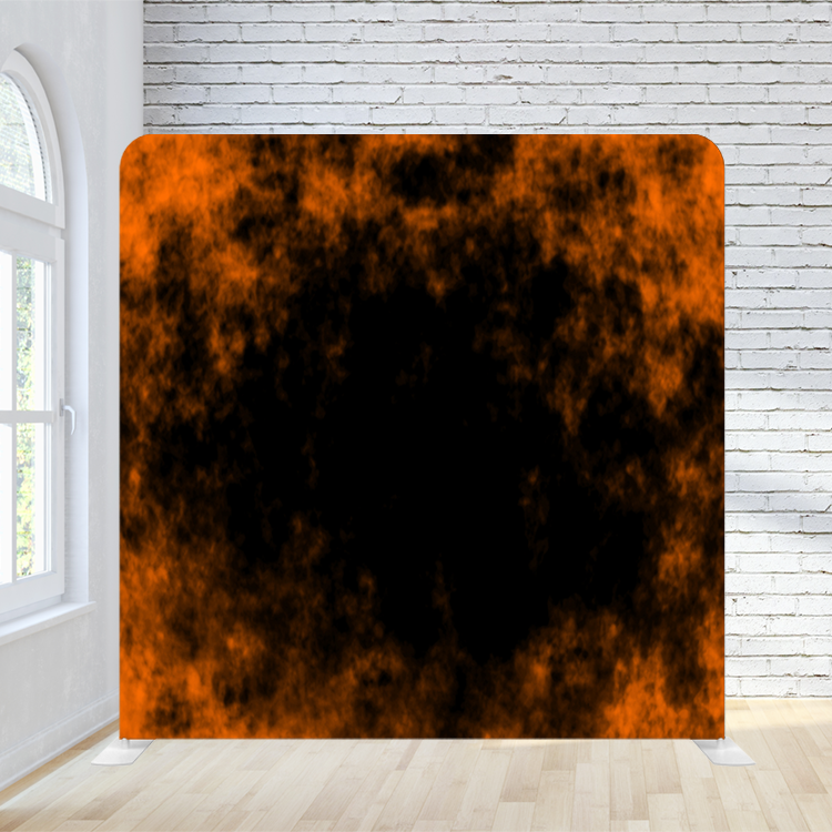 8X8 Pillowcase Tension Backdrop - Smokey Orange