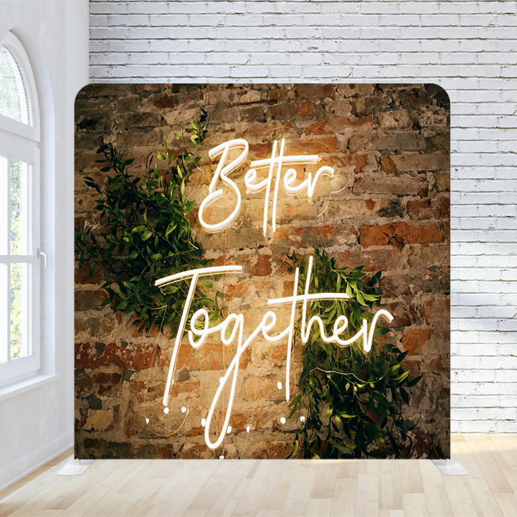 8X8 Pillowcase Tension Backdrop- Better Together
