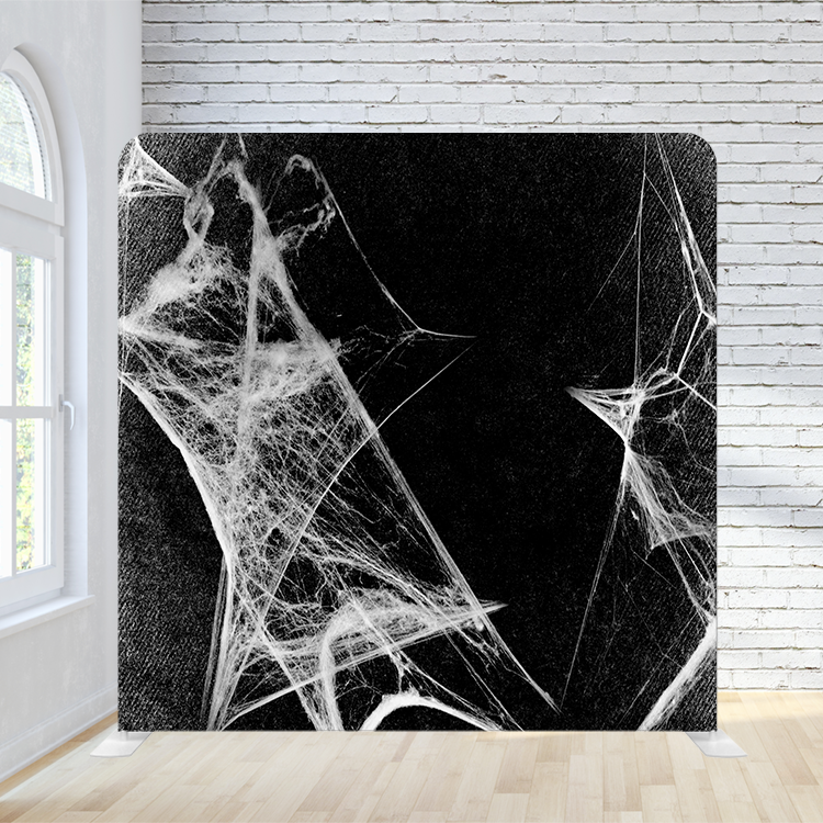 8X8 Pillowcase Tension Backdrop - Spiderweb