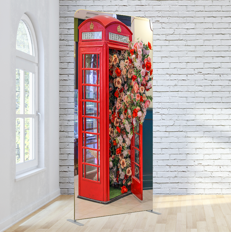 Telephone Booth Backdrops and Frame 8x4ft Bundle (ANY 2 designs)