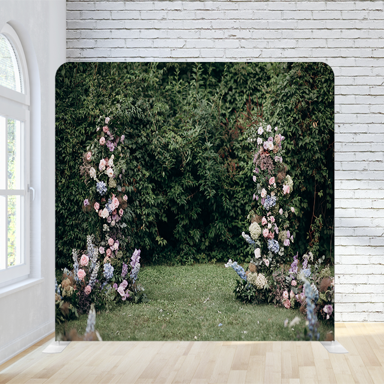 8X8 Pillowcase Tension Backdrop - Simple Forest