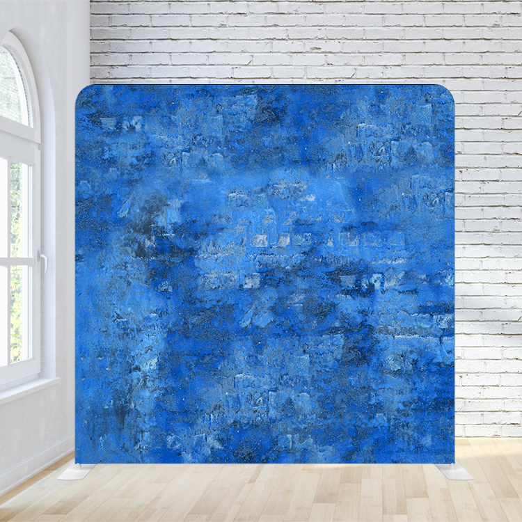 8X8 Pillowcase Tension Backdrop - Modern Blue