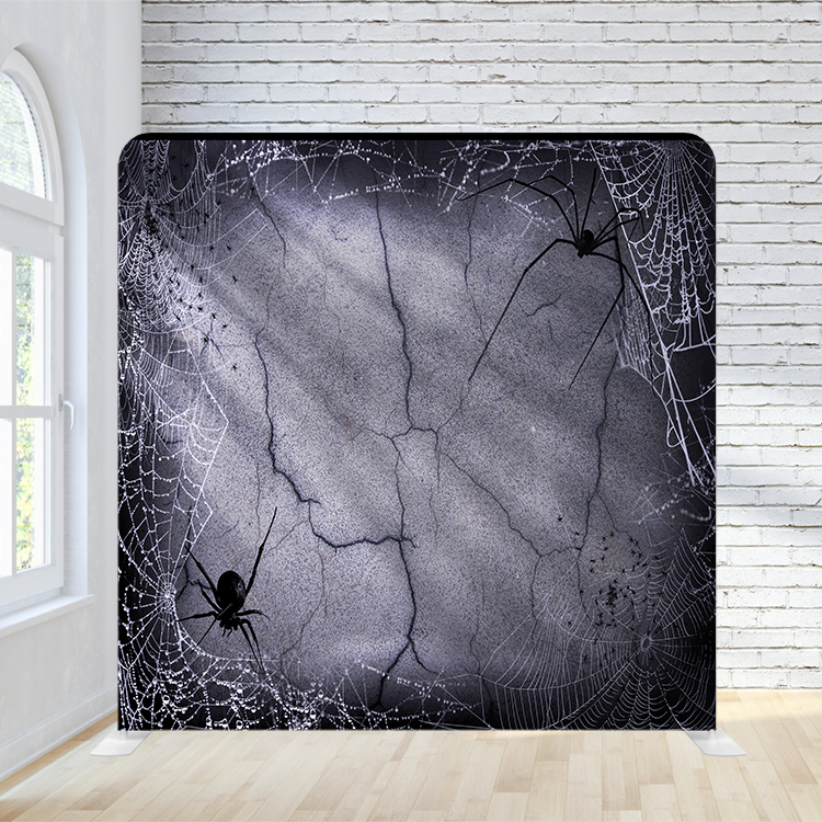 8X8 Pillowcase Tension Backdrop - Spiderweb Marble