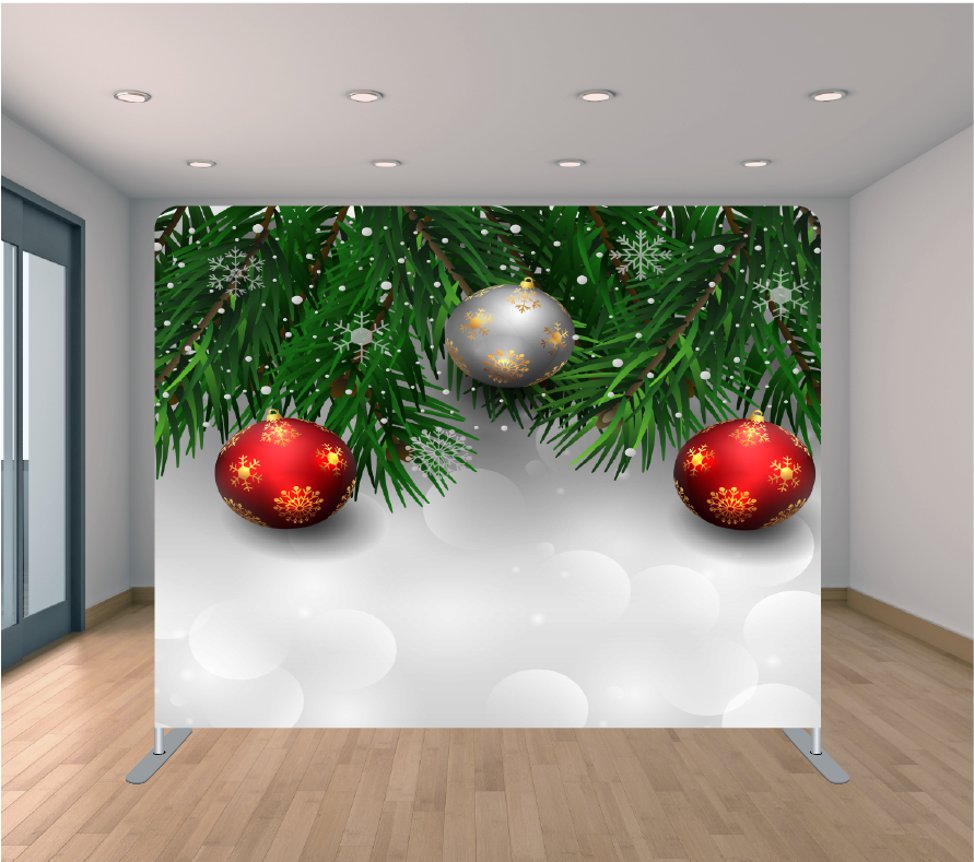 8X8ft Pillowcase Tension Backdrop- Holiday 15