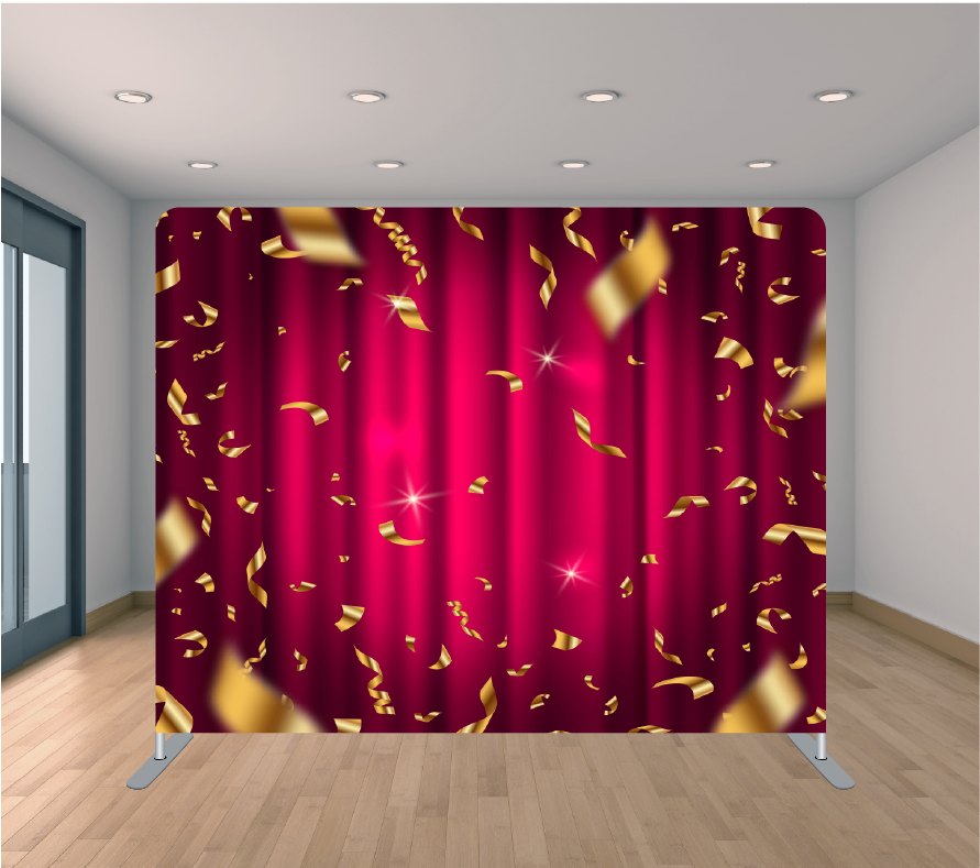 8X8ft Pillowcase Tension Backdrop- Holiday 25