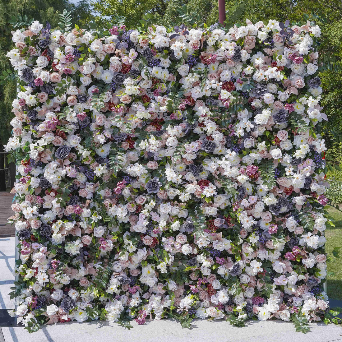 8X8 5D Lavander Flower Wall